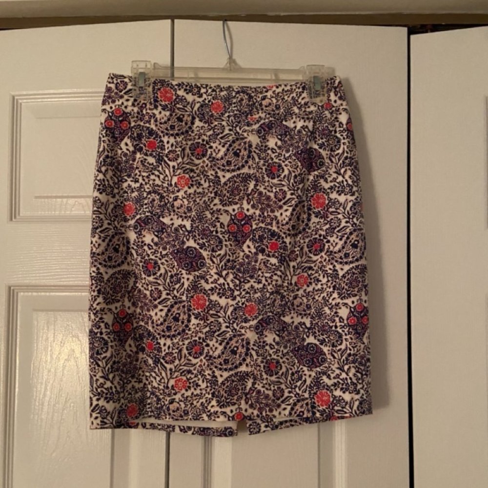 Ann Taylor Floral Skirt